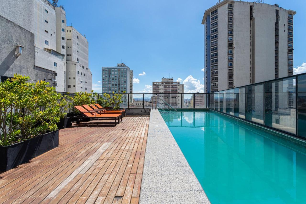 Aurora Paulistana A Passos Do Metro Republica Apartment เซาเปาโล ภายนอก รูปภาพ
