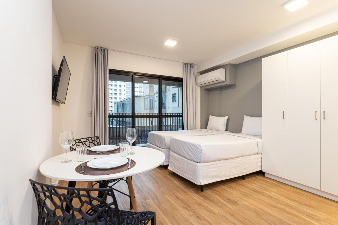 Aurora Paulistana A Passos Do Metro Republica Apartment เซาเปาโล ภายนอก รูปภาพ