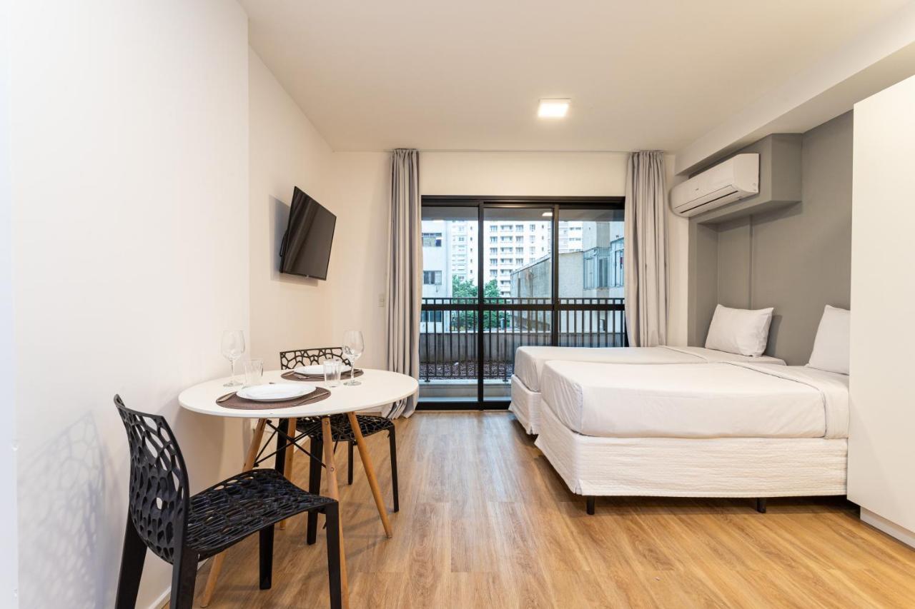 Aurora Paulistana A Passos Do Metro Republica Apartment เซาเปาโล ภายนอก รูปภาพ