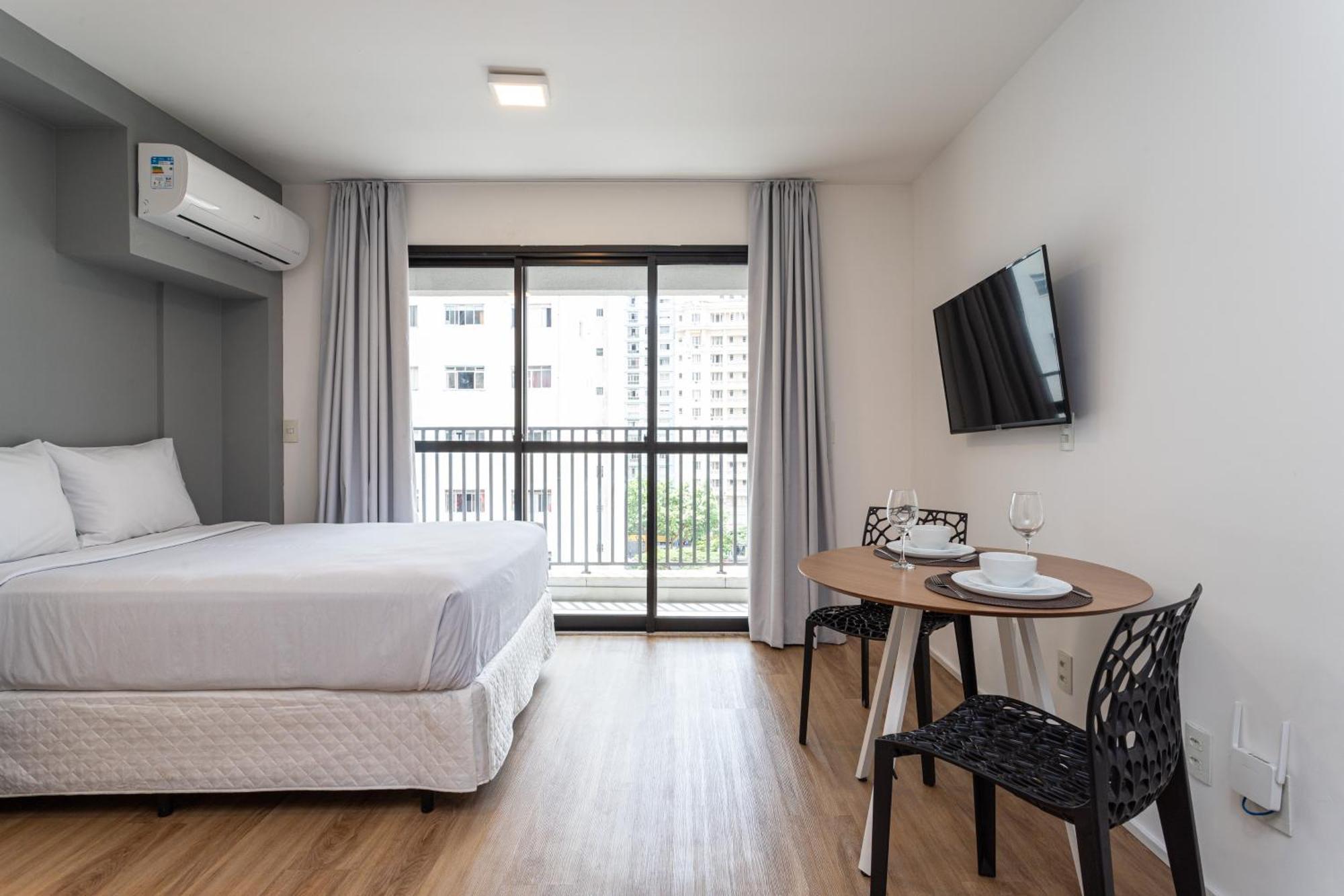 Aurora Paulistana A Passos Do Metro Republica Apartment เซาเปาโล ภายนอก รูปภาพ