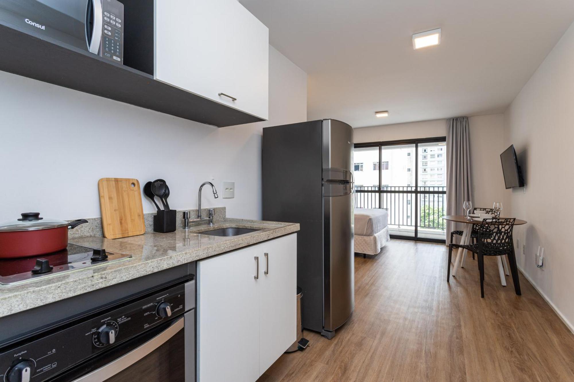 Aurora Paulistana A Passos Do Metro Republica Apartment เซาเปาโล ภายนอก รูปภาพ